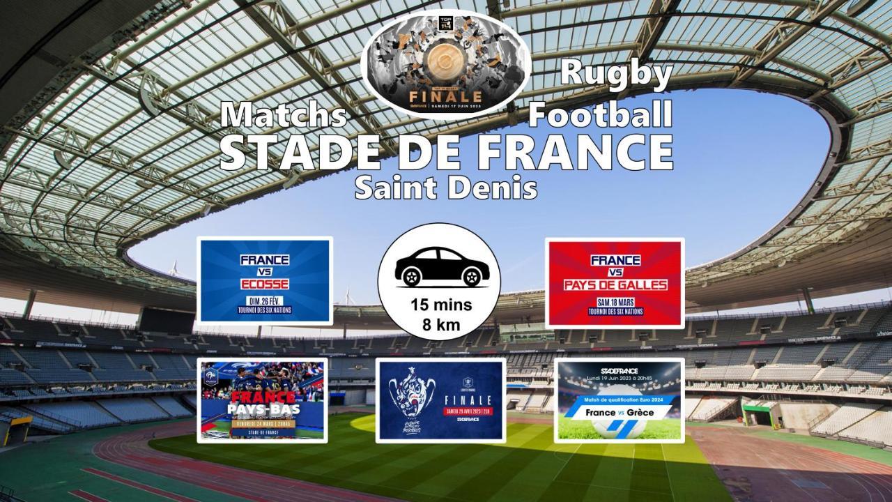 Room & Parking In Shared Appartment With Proprietor L 25 Mins From Paris Gare Du Nord, Cdg Airport & Stade De France Montmagny Exterior photo