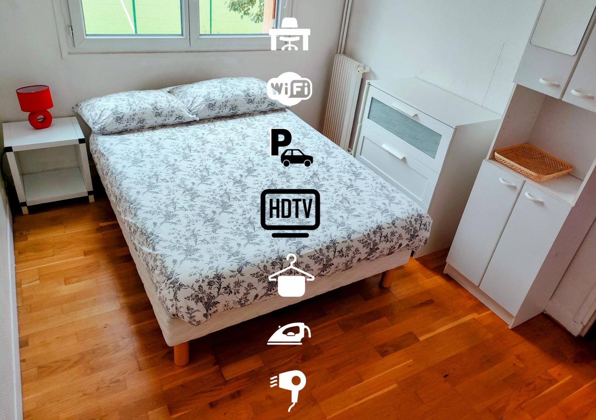 Room & Parking In Shared Appartment With Proprietor L 25 Mins From Paris Gare Du Nord, Cdg Airport & Stade De France Montmagny Exterior photo